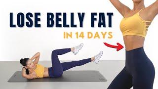 LOSE BELLY FAT in 14 Days - Get a Flat Stomach Burn Belly Fat10 MIN Abs Workout