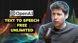 OpenAI Text to Speech  Natural AI Voice Free & Unlimited