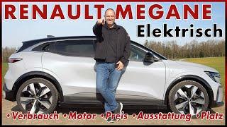 Renault Megane E-Tech - Elektro Konzept für die Straße  Reichweite Daten Test Review Deutsch 2024