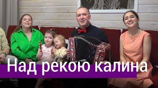 Песня до самой глубины души Над рекою калина... под гармонь – ансамбль Пташица Иван Разумов