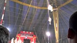 Acrobatic Jumbo Circus G - Whirling Ladies Part 2 - Thrissur India Jan2012