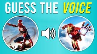 Guess The Marvel Characters By Their Voice  Marvel Quiz