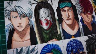 Drawing 10 Ice Power Users in Anime  Bleach Naruto One Piece and More