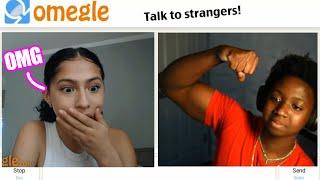 Little Kid Flexing on OMEGLE