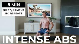 8 MIN INTENSE ABS No Equipment - Total Killer Core