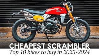 10 Cheapest Scrambler Motorcycles to Buy in 2024 Affordable Offroad-Ready Commuters