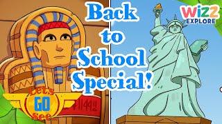 ​@LetsGoSee  - Learn about the Egyptian Pyramids and NYC   Back to School  @WizzExplore