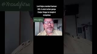 Lesti nyumbang 500 juta ke korban Gempa cianjur #shortvideo #short #shorts #leslar