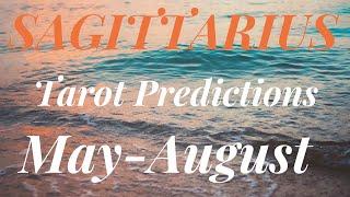 SAGITTARIUS Tarot 4 Month Predictions MayAugust The truth comes out and brings a new start️