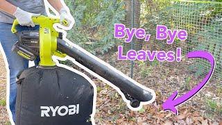 Whats a Leaf Vacuum?  Review of Ryobi 40-Volt Lithium-Ion Cordless Battery Leaf VacuumMulcher