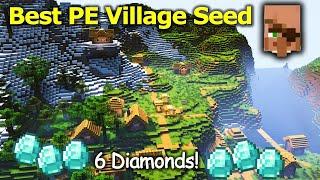 BEST Minecraft Village Seed Bedrock 1.20.72 Seeds Minecraft 1.20 Bedrock  Best speedrunning seed