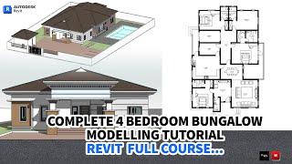 Autodesk Revit Architecture 2024 Full Beginners Tutorial