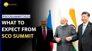 SCO Summit 2023 PM Modi hosts Xi Putin Sharif in SCO summit