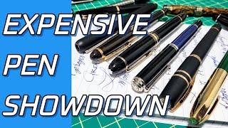 Comparison Of Popular Expensive Fountain Pens