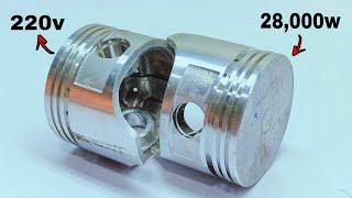 How to make 220v 28000w free energy generator use permanent magnet