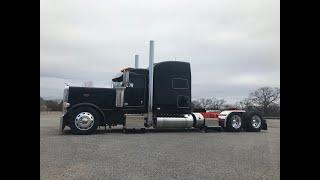 2021 Peterbilt 389 Full Custom Painted Floor Car Hauler Suspension 300