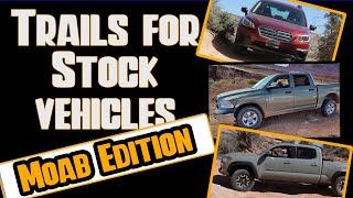 Top 12 Beginner to Moderate Off-Road Trails in Moab Utah  Trails for Crossover Subaru and Trucks