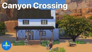 Canyon Crossing  The Sims 4 Renovation Speed Build