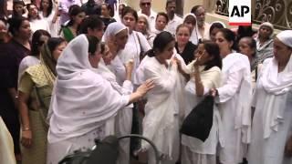 Funeral of Bollywood actress Jiah Khan