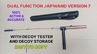 HOW TO MAKE 1 GADGET IN DUAL FUNCTION GOLD DETECTOR  JAPWAND VERSION 7