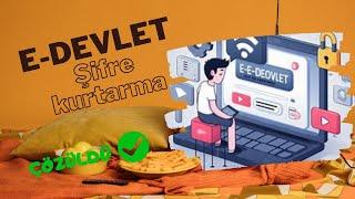 E-Devlet Şifremi Unuttum SMS ile Yeni Şifre Alma - PTTye Gitmeden