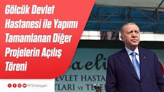 Gölcük Devlet Hastanesi ile Yapımı Tamamlanan Diğer Projelerin Açılış Töreni