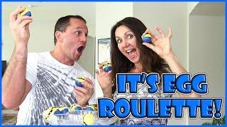 EGG ROULETTE with MINIONS - Parents Edition  We Are The Davises