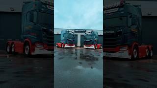 Double trouble  these two Scania 540s tractor units are raring to go #scania #Truck #trucklife