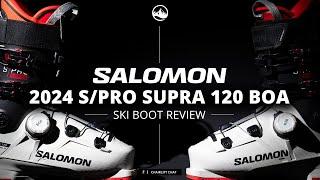 2024 Salomon SPro Supra BOA 120 Ski Boot Review with SkiEssentials.com