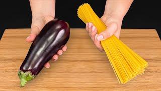 Braten Sie die Aubergine nicht Dieser Trick hat Hunderte von Hausfrauen fasziniert Leckere Pasta