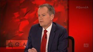 Bill Shorten Conscience vote not $160m poll on same-sex marriage