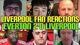 LIVERPOOL FANS REACTION TO EVERTON 2-0 LIVERPOOL  FANS CHANNEL