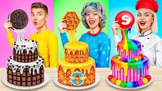 Me vs Grandma Cooking Challenge Cake Decorating Parenting Hacks by YUMMY JELLY