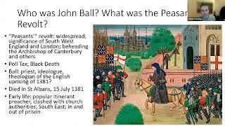 Works that Shaped the World John Ball and the Peasants’ Revolt