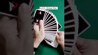 5 basic levels of card fans #cardistry