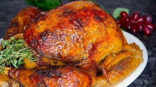 The BEST Thanksgiving Turkey Recipe  How To Make Juicy Tender Turkey With Crispy Skin