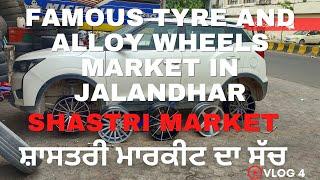 Famous Tyre And Alloy Wheels Market in Jalandhar  Shastri Market  Mahindra XUV300 Modifications