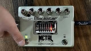 Blackstar HT Metal - Guitar Effect Demo