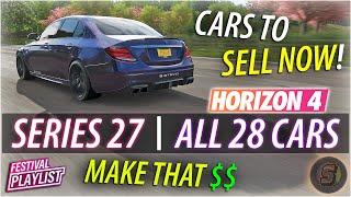 Forza Horizon 4 SERIES 27 Update CARS Forza Horizon 4 Series 27 Festival Playlist Cars FH4 Update