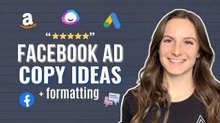 4 Ways To Get Facebook Ad Copy Ideas Easy & Effective