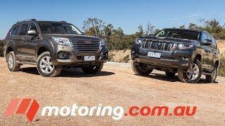 2018 Toyota LandCruiser Prado vs Haval H9  motoring.com.au