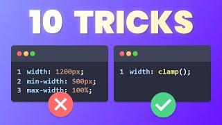 These CSS PRO Tips & Tricks Will Blow Your Mind