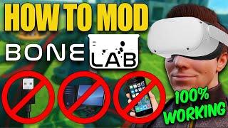 How to mod BONELAB - NO PC & NO WIRES NO PHONE. Oculus quest 2