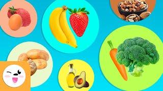 Healthy Eating for Kids - Compilation Video Carbohydrates Proteins Vitamins Mineral Salts Fats