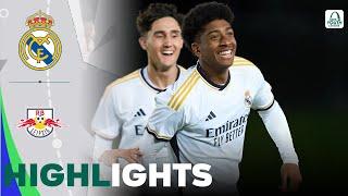 Real Madrid vs Leipzig  Highlights  UEFA Youth League 28-02-2024