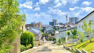 4K Japan Walk - Suburban Nagoya  Modern Japanese Houses  Neighborhood Walking Tour