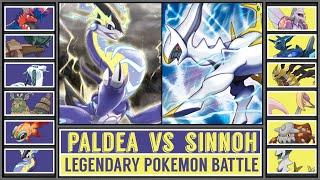 PALDEA LEGENDS vs SINNOH LEGENDS  Legendary Pokémon Battle