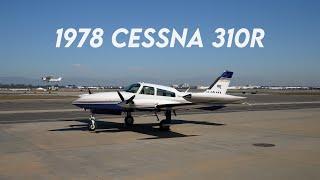 1978 Cessna 310R Flight to Hemet-Ryan Airport For Sale