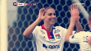 3 Goals & 1 Assist from Alex Morgan to WIN the D1 Feminine Championship- Olympique Lyon