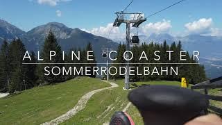 Sommerrodelbahn Mieders Stubaital Tirol  Alpine Coaster Mieders  1080p60 HD